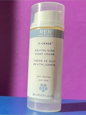 REN V-Cense Revitalising Night Cream - brand new - 50ml